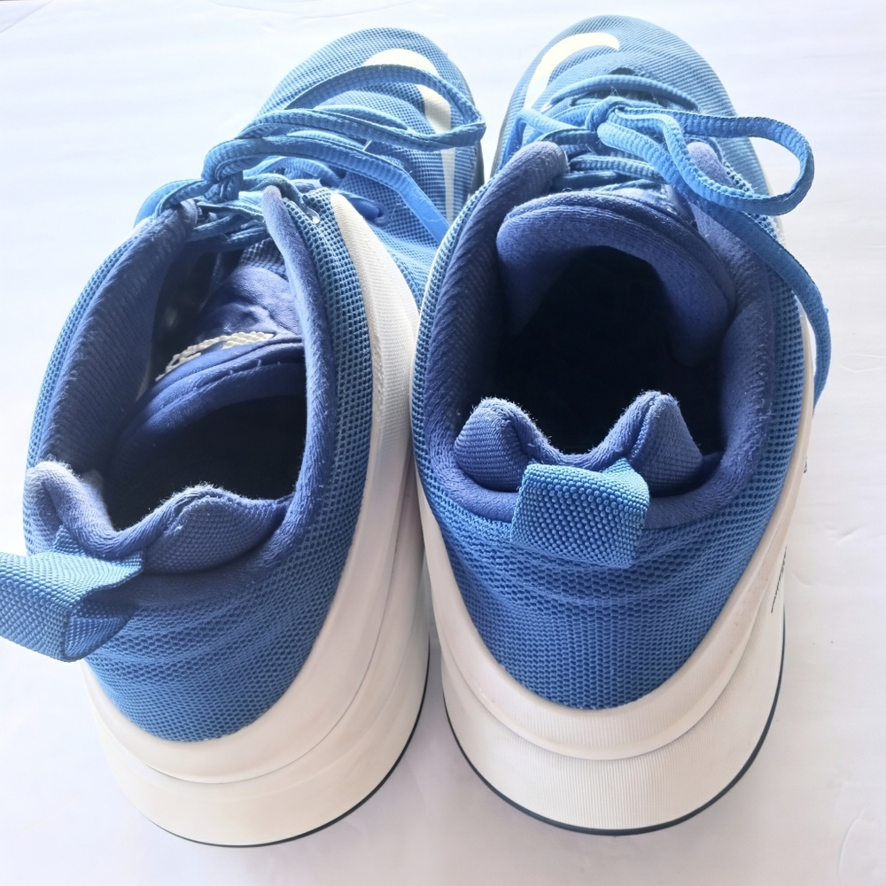 NIKE LeBron Low Zoom Sneakers Blue/White Men's Size 11 - Picture 2 of 9